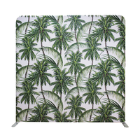 Tissu de tension personnalisé de vente en gros 8*8 FT photomaton Pop Up affichage toile de fond support
