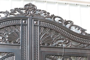 Bisagras para Puerta Corredera de Entrada de Aluminio Fundido Automáticas, Certificadas por CE, de Fábrica OEM, con Protección Anticorrosión, Modernas para Patio - Product Image 6