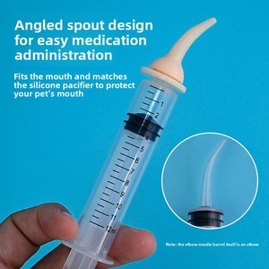 Kit d'alimentation pour animaux de compagnie : Seringue et biberon pour administration de médicaments liquides et pilules pour chiens et chats, pour l'hydratation et l'alimentation des animaux – Fournitures pour animaux de compagnie en gros - Product Image 2