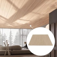 Toiture en WPC, panneaux de plafond en plastique luxueux, faux plafond en PVC, panneaux en PVC de 8 mm, revêtement mural et de plafond