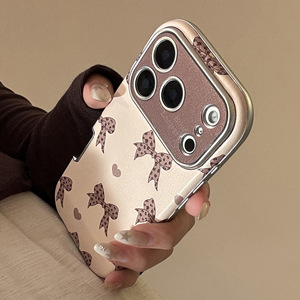 Custodia protettiva per telefono femminile <span class=keywords><strong>rosa</strong></span> per telefono antiurto per <span class=keywords><strong>iPhone</strong></span> 17 16 15 14 <span class=keywords><strong>13</strong></span> 12 custodia in TPU leopardo - Product Image 2