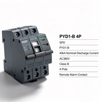 Protecteur de surtension AC PYD1-B 4P 40kA Classe B AC380V