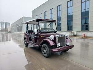 Auto Clásico Eléctrico de Estilo Vintage, Equipado con un Motor de 5kW, Ideal para Zonas Turísticas - Product Image 2