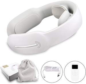 Masseur intelligent d'épaule de cou Équipement de <span class=keywords><strong>massage</strong></span> électrique de cou Masseur de cou sans fil avec 3 modes et 15 vitesses - Product Image 2