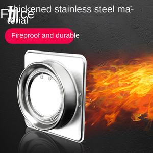 Vanne <span class=keywords><strong>anti</strong></span>-<span class=keywords><strong>retour</strong></span> en acier inoxydable moderne et simple, <span class=keywords><strong>anti</strong></span>-fumée, ignifuge, pour toilettes, <span class=keywords><strong>hotte</strong></span> de cuisine, cheminée - Product Image 3