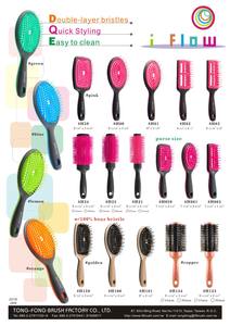 Brosse à cheveux coiffante professionnelle pour cheveux bouclés pour démêlant cheveux humides avec fonction de nettoyage facile - Product Image 5