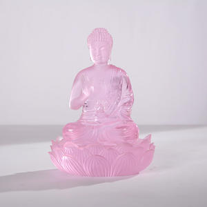 Statuettes <span class=keywords><strong>de</strong></span> la médecine traditionnelle chinoise, statue en verre <span class=keywords><strong>bleu</strong></span>, <span class=keywords><strong>bouddha</strong></span>, sept Avatar, vente en gros, d'usine, - Product Image 4