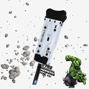 Martelo Demolidor <span class=keywords><strong>KOBELCO</strong></span> <span class=keywords><strong>SK220</strong></span> SK230 SK250 com Cinzel de 135mm - Product Image 1