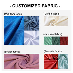 Housses de chaise imprimées élégantes à bas quantité minimale de commande Housse de chaise Champagne gris de haute qualité pour la salle à manger de mariage 180g Housses de chaise personnalisées Milksilk - Product Image 5