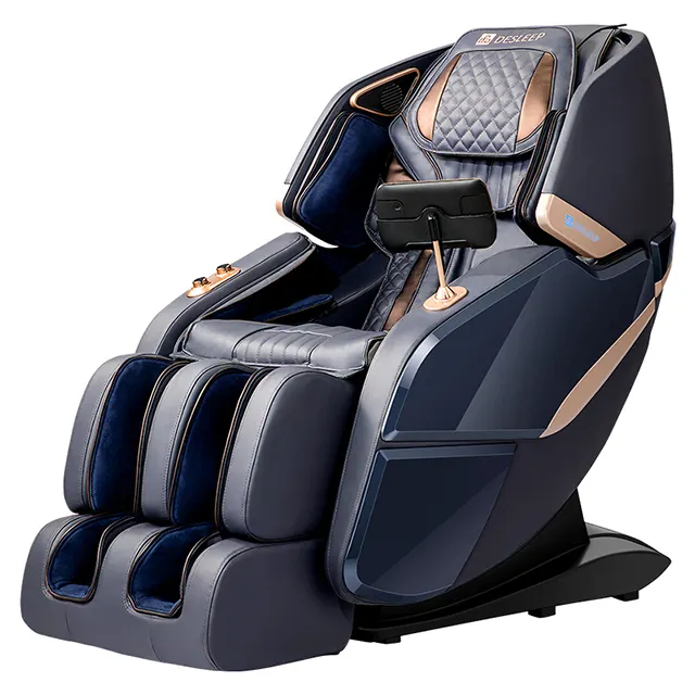 Усовершенствованная технология Intelligiance двойной 4D механизм роликовая система Встроенная теплотерапия Сжатие воздуха роскошное 4D массажное кресло