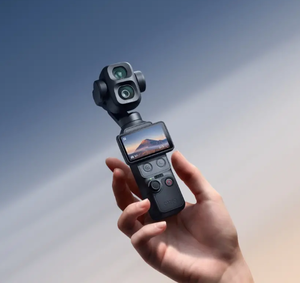 กล้องกิมบอลพกพาแบบเลนส์คู่ CMOS ขนาด 1 นิ้ว ความละเอียด 4K/240fps แกนกันสั่น 3 แกน กล้องกิมบอลแบบมือถือ 4P กล้องวิดีโอบล็อกแบบพกพาสำหรับการเดินทางและวิดีโอบล็อก - Product Image 4