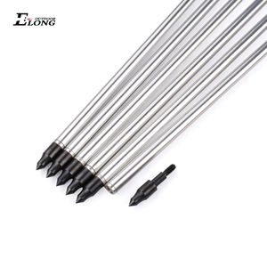 Elong 70575-T6 <span class=keywords><strong>2018</strong></span> Eje de flecha de aluminio Flechas de tiro con arco de paleta de plástico para arco Coumpound - Product Image 4