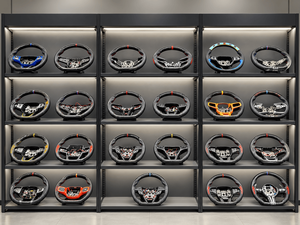 พวงมาลัยคาร์บอนไฟเบอร์แบบสปอร์ต 3 ก้าน ขนาด 40 มม. สำหรับ Dodge Charger Challenger Durango Demon SRT Journey RT Viper RAM TRX SXT - Product Image 4