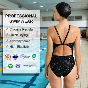 Traje de Baño Deportivo de Competición para Mujer, Traje de Baño de Una Pieza para Entrenamiento de Natación, Marca OEM - Product Image 2