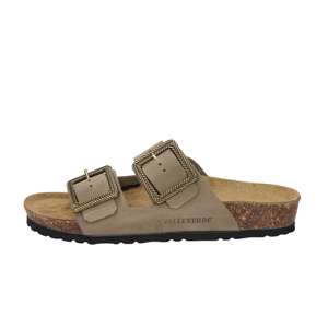 Valleverde <b>Flat</b> Sandals Taupe 37mm Heel Women's Slip-On Comfort Shoes - Product Image 1