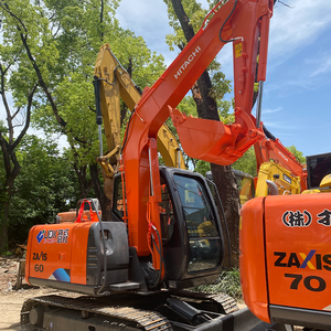 حفارة هيتاشي مستعملة 6 طن للبيع بساعات تشغيل قليلة للبناء ZAXIS60 حفارة مستعملة - Product Image 2