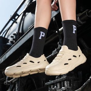 Chaussures d'eau pour hommes, sandales à semelles épaisses et durables pour la randonnée en rivière, pour la plage, les activités de plein air, été - Product Image 1