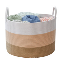 Panier multifonctionnel durable et respectueux de l'environnement pour ranger les vêtements, les jouets et les articles divers.