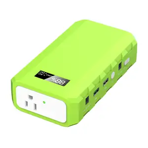 65W Light Weight USB DC AC Lithium Battery Bank Portable Power Station for portable power pack