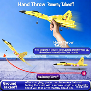 New fighters 11 <b>Rc</b> Plane Remote <b>Control</b> Aircraft Glider Model Epo Fixed Wing Foam Aircraft Model Fighter Toy Gift - Product Image 4