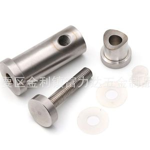 Stainless Steel Glass Connector Brushed Finish Frameless Bathroom Shower Door <b>Hardware</b> F-1059 - Product Image 3