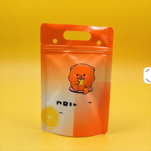 Bolsas verticales de papel de aluminio impresas personalizadas, seguras para alimentos y con cremallera resellable, ventana transparente para almacenamiento de especias, comida para mascotas <span class=keywords><strong>Frutera</strong></span> - Product Image 3