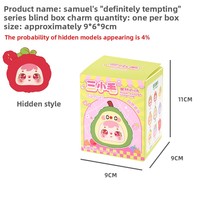 100% Originele Samuel Fruit Pluche Geluksdier Speelgoed Mysterie Doos Gevulde Figuur Tas Hanger Pop Collectie Blinde Doos Speelgoed Bulk