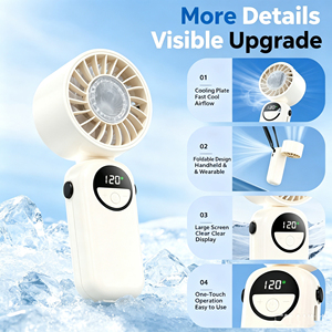 Ventilateur USB Mini Pliable Personnalisable - Ventilateur Portable à Main en ABS pour Promotion - Product Image 6