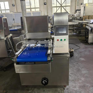 Automatic <b>Cookie</b> Making Machine PLC Control 200kg/h High Capacity Biscuit <b>Cutting</b> Forming Machine Stainless Steel Biscuit Maker - Product Image 5