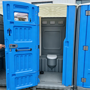 Cabina de Ducha Portátil Compacta de HDPE, Fácil de Transportar, Resistente a la Corrosión, para Senderismo y Trabajos de Construcción - Product Image 3