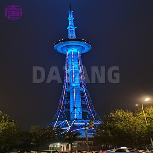 Lampadaire LED moderne en métal IP65 pour éclairage décoratif extérieur des places publiques et des rues urbaines avec télécommande et alimentation CA - Product Image 3