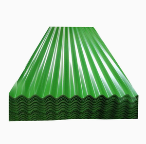 Tôles d'acier ondulées galvanisées, tôles colorées pour toiture, tôles ondulées PPGI, tôles d'acier ondulées colorées pour toiture - Product Image 5