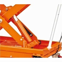 Carro elevador de tijera de carga móvil hidráulico duradero directo de fábrica para manejo de materiales