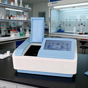 เครื่องวัดสเปกโตรโฟโตมิเตอร์แบบลำแสงคู่ UV Visible สำหรับการวิเคราะห์ด้วยแสง  พร้อมจอแสดงผลดิจิตอล สำหรับห้องปฏิบัติการ - Product Image 1