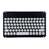 Nouveau clavier sans fil ultra-fin de 7 pouces avec clip magnétique et disposition de touches personnalisable pour tablettes et téléphones