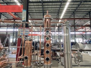 250L alta qualidade álcool destilação equipamentos cobre ainda para casa destiladores etanol com alambic - Product Image 5