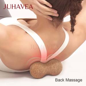 Palla da Massaggio Professionale a Forma di Arachide per Rilascio Miofasciale e Terapia dei Punti <span class=keywords><strong>Trigger</strong></span> con Forma Ergonomica per Auto-Massaggio - Product Image 4