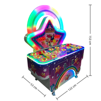 Jeu d'arcade Whack-a-Mole à monnayeur pour enfants, équipement de divertissement pour aire de jeux intérieure avec marteau de frappe
