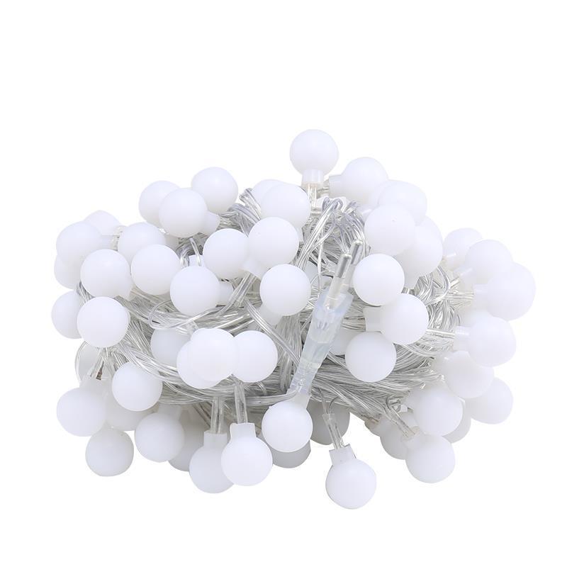 СВЕТОДИОДНАЯ Гирлянда для рождества, декоративная уличная Водонепроницаемая гирлянда с восьми режимами и дистанционным управлением, свадебная Декоративная гирлянда