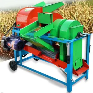 Multifunktions-Drescher Dieselmotor Futter verarbeitung maschine Farm Bean Weizen Sojabohnen Paddy Reis Sorghum Mais Mais Sheller