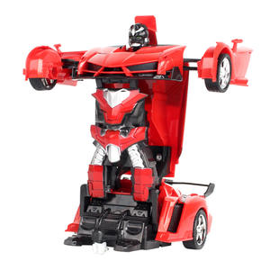 <span class=keywords><strong>Transfiguración</strong></span> 2 en 1 Robots Modelo de vehículo deportivo Recargable One Click Control remoto eléctrico Coche de juguete Caja de color Regalo - Product Image 6