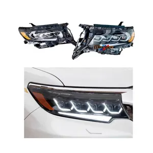 Hochwertige 4-Linsen-Scheinwerfer LED-Auto lampe für Toyota Land Cruiser Prado 2018 Scheinwerfer