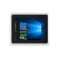 Moniteur industriel avec écran tactile capacitif HMI LCD de 12 pouces, 12-36V CC, boîtier métallique IP65 intégré