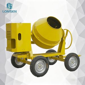 Mezcladora de Concreto CM350-4A 350L 4~5m³/h con Ruedas 4*4.00-12 para Construcción - Product Image 6