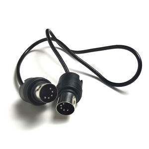 Cable MIDI macho a macho recto y en ángulo de doble uso de 5 pines y 5 núcleos para procesador de efectos de <span class=keywords><strong>teclado</strong></span> accesorio de instrumento de tarjeta de <span class=keywords><strong>sonido</strong></span> - Product Image 5