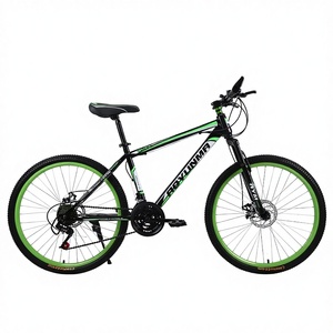 Vélo de montagne en acier à haute teneur en carbone et aluminium, 24 vitesses, avec frein à disque mécanique, pneus antidérapants de <span class=keywords><strong>26</strong></span> ou 24 pouces, siège réglable - Product Image 4