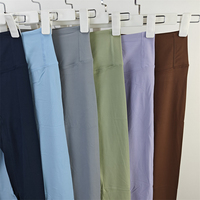Pantalons de yoga à séchage rapide, ajustés, avec effet ventre plat et sculptant, taille haute pour la remise en forme et la course à pied des femmes