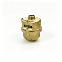 High Level Vertical Volumetric Mechanical Water Meter R160 Nylon ABS Brass Copper Plastic OEM Customizable