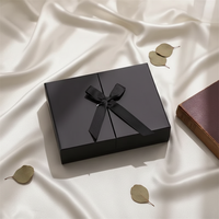 Maßgefertigte Umweltfreundliche Recycelte Magnetische Zweiteilige Seitlich Öffnende Doppeltür-Geschenkverpackung Faltbare Schuhbox mit Prägung