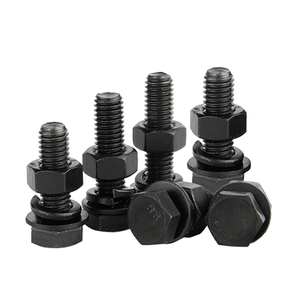 Boulons et écrous à vis hexagonale noirs Din933 M6 Ancete M10 M12 <span class=keywords><strong>M13</strong></span> boulons hexagonaux 18X80 Mm 8.8 boulon à tête hexagonale - Product Image 6